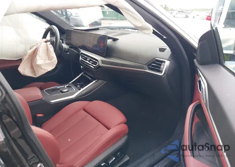 2024 BMW I4 xDrive40 из США, поврежденный, VIN WBY83FB03RFT31075